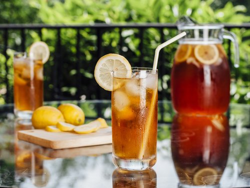 Pfanner Getränke Eistee Eistee mit Zitronen