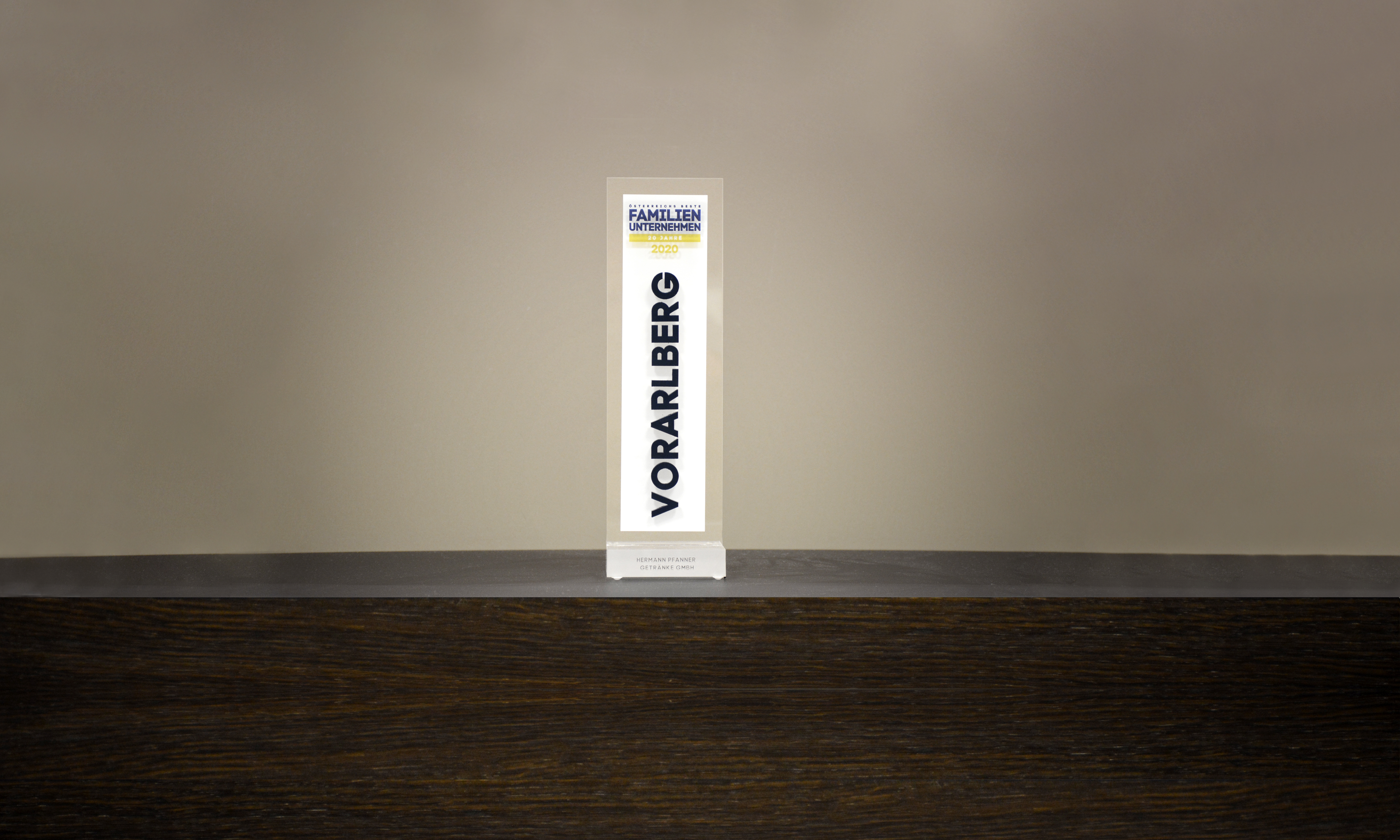 Pfanner Getränke Familienunternehmen Auszeichnung zum besten Familienunternehmen 2020 Vorarlberg
